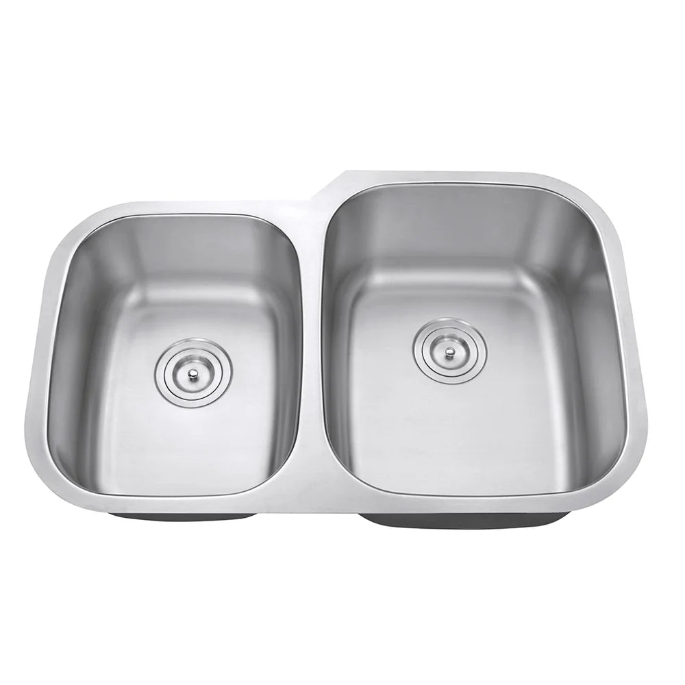 DAX Stainless Steel Undermount Double Bowl Kitchen Sink DAX-3120R Sale price