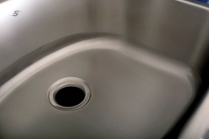 DAX Single Bowl Undermount Kitchen Sink, 18 Gauge Stainless Steel, Brushed Finish , 23-1/4 x 20-7/8 x 9 Inches (DAX-2321) Sale price
