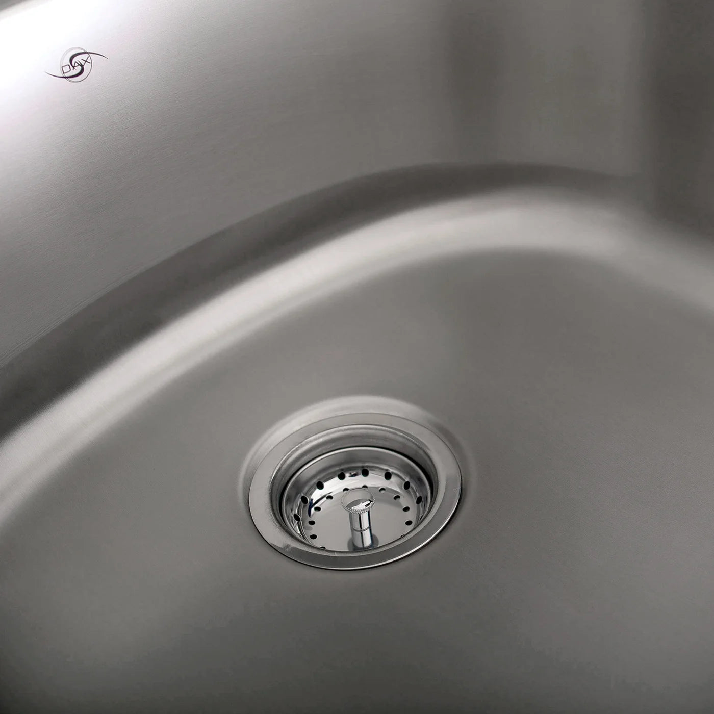 DAX Single Bowl Undermount Kitchen Sink, 18 Gauge Stainless Steel, Brushed Finish , 23-1/4 x 20-7/8 x 9 Inches (DAX-2321) Sale price