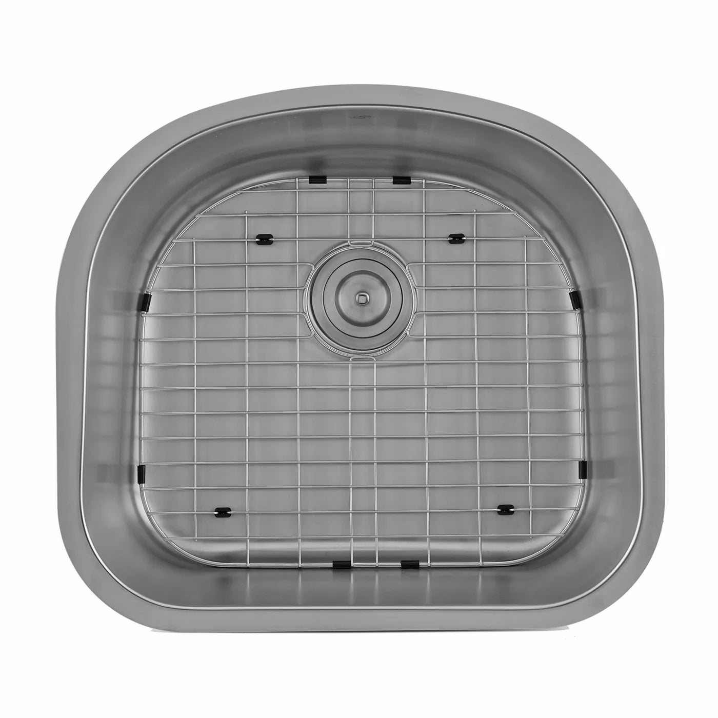 DAX Single Bowl Undermount Kitchen Sink, 18 Gauge Stainless Steel, Brushed Finish , 23-1/4 x 20-7/8 x 9 Inches (DAX-2321) Sale price