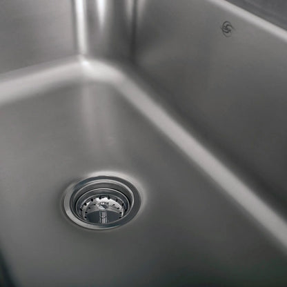 DAX Stainless Steel Undermount Single Bowl Kitchen Sink KA-3018