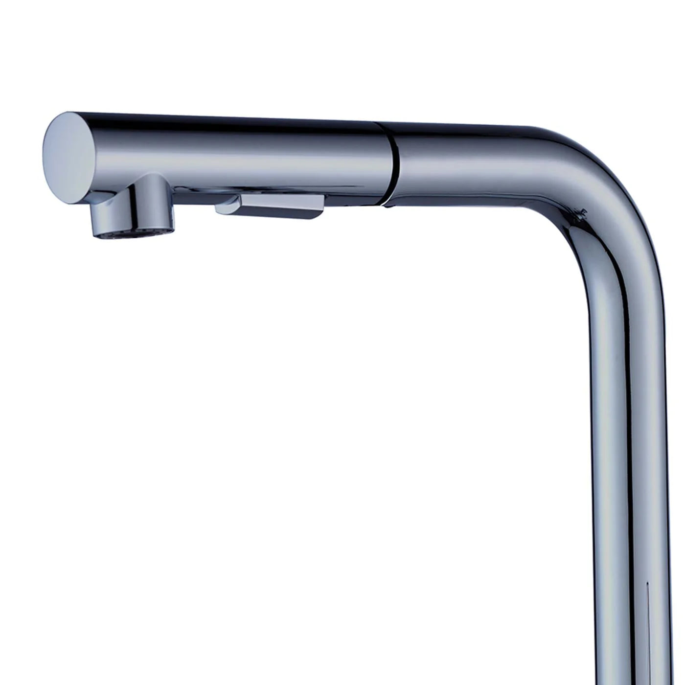 DAX Single Handle Pull Out Kitchen Faucet Brushed Nickel Finish (DAX-8213-BN)