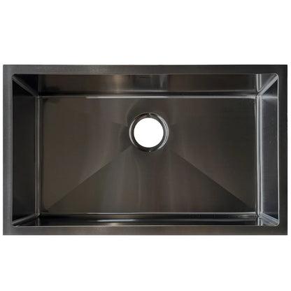 DAX Handmade Workstation Single Bowl Undermount Kitchen Sink NB - Stainless Steel 304 - 16 G - Acces