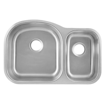 DAX Stainless Steel Undermount Double Bowl Kitchen Sink DAX-3121L