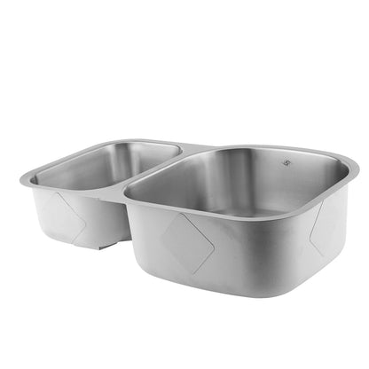 DAX Stainless Steel Undermount Double Bowl Kitchen Sink DAX-3121R