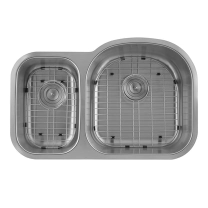 DAX Stainless Steel Undermount Double Bowl Kitchen Sink DAX-3121R