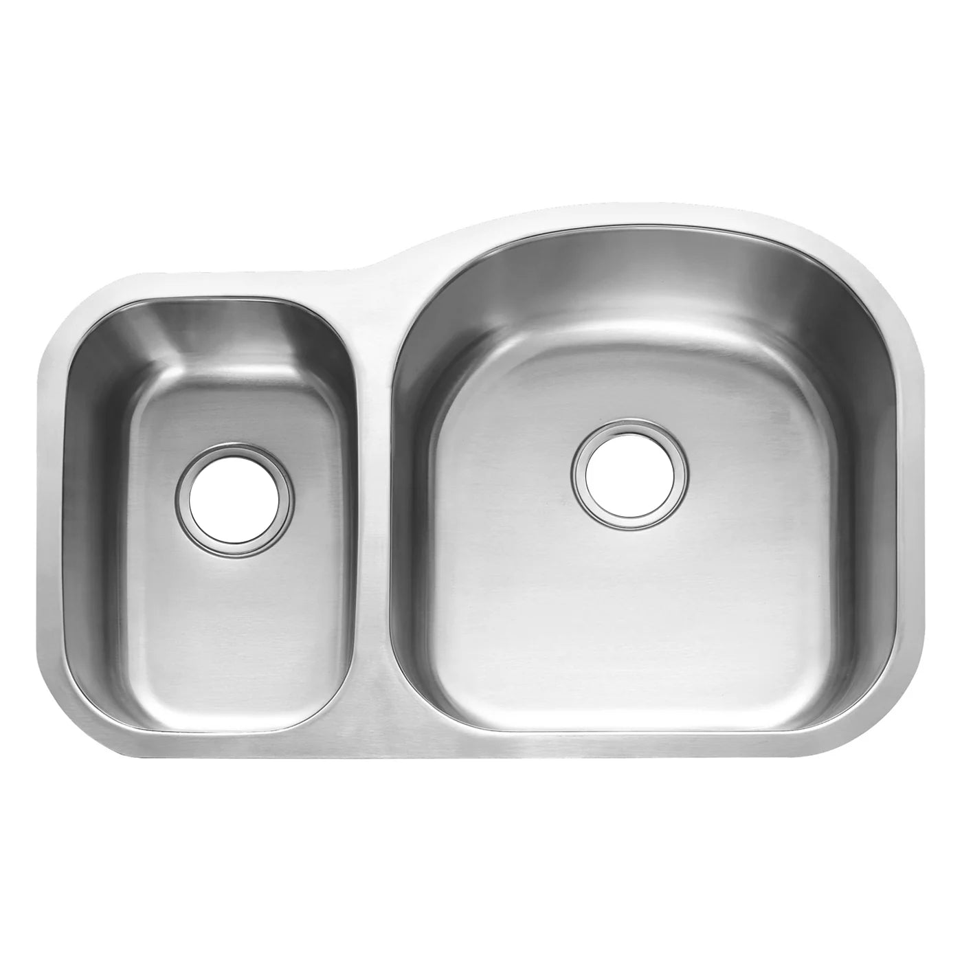 DAX Stainless Steel Undermount Double Bowl Kitchen Sink DAX-3121R