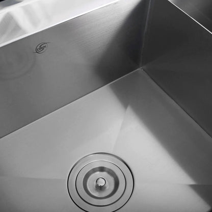 DAX Stainless Steel Undermount Double Bowl Kitchen Sink DAX-SQ-3318A Sale price