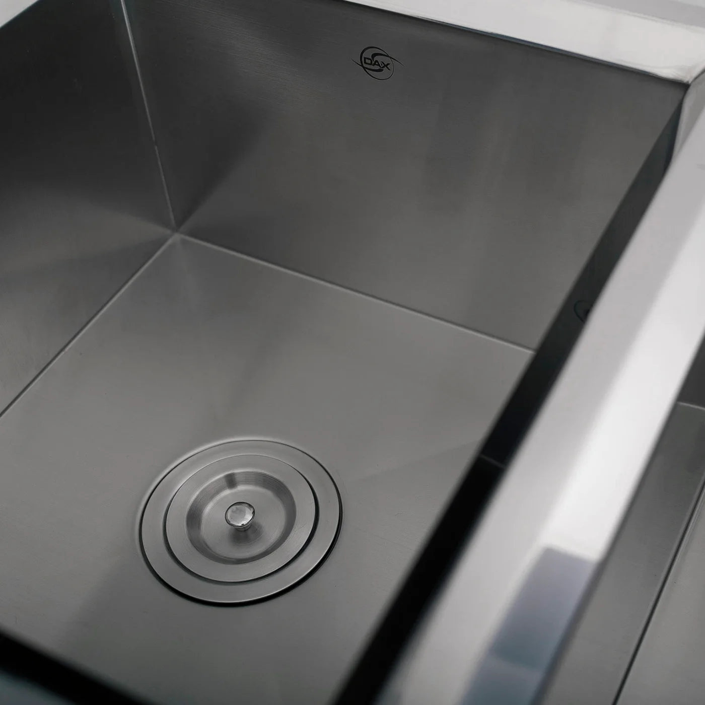 DAX Stainless Steel Undermount Double Bowl Kitchen Sink DAX-SQ-3318C Sale price