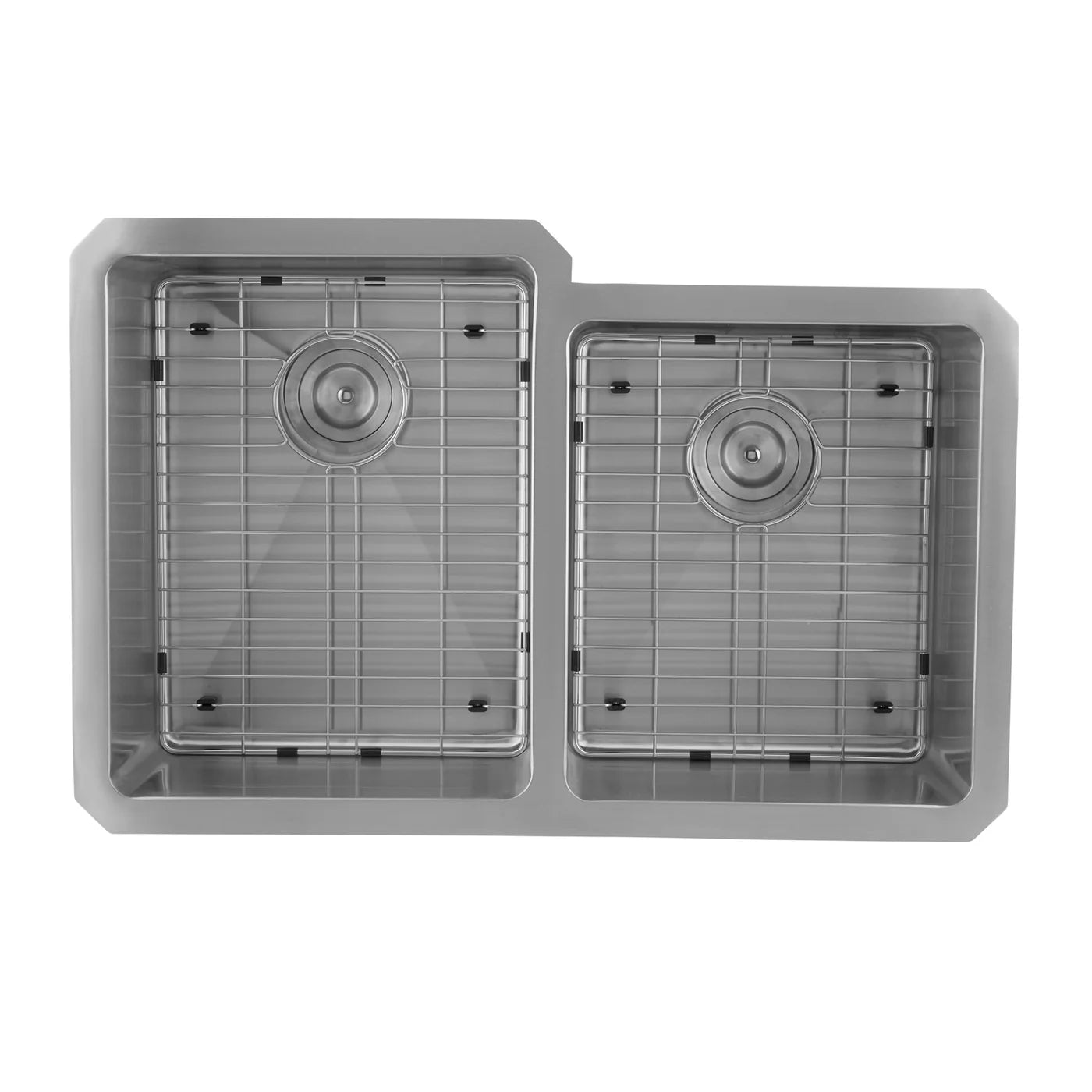 DAX Stainless Steel Undermount Double Bowl Kitchen Sink DAX-3120-B