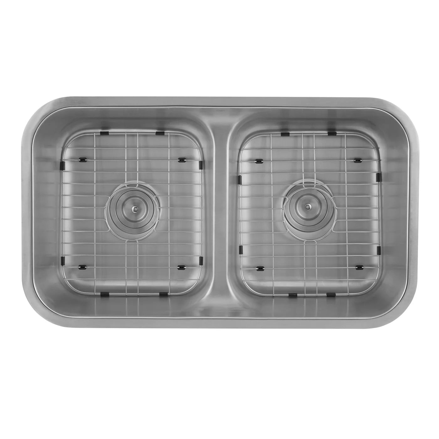 DAX Stainless Steel Undermount Double Bowl Kitchen Sink DAX-3218