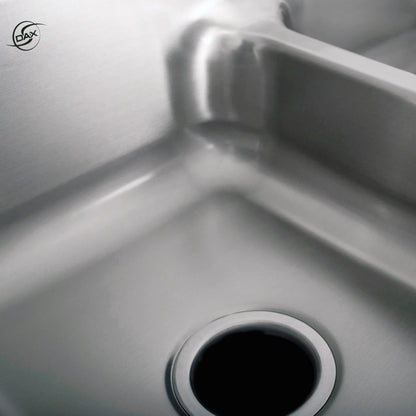 DAX Stainless Steel Undermount Double Bowl Kitchen Sink DAX-3218