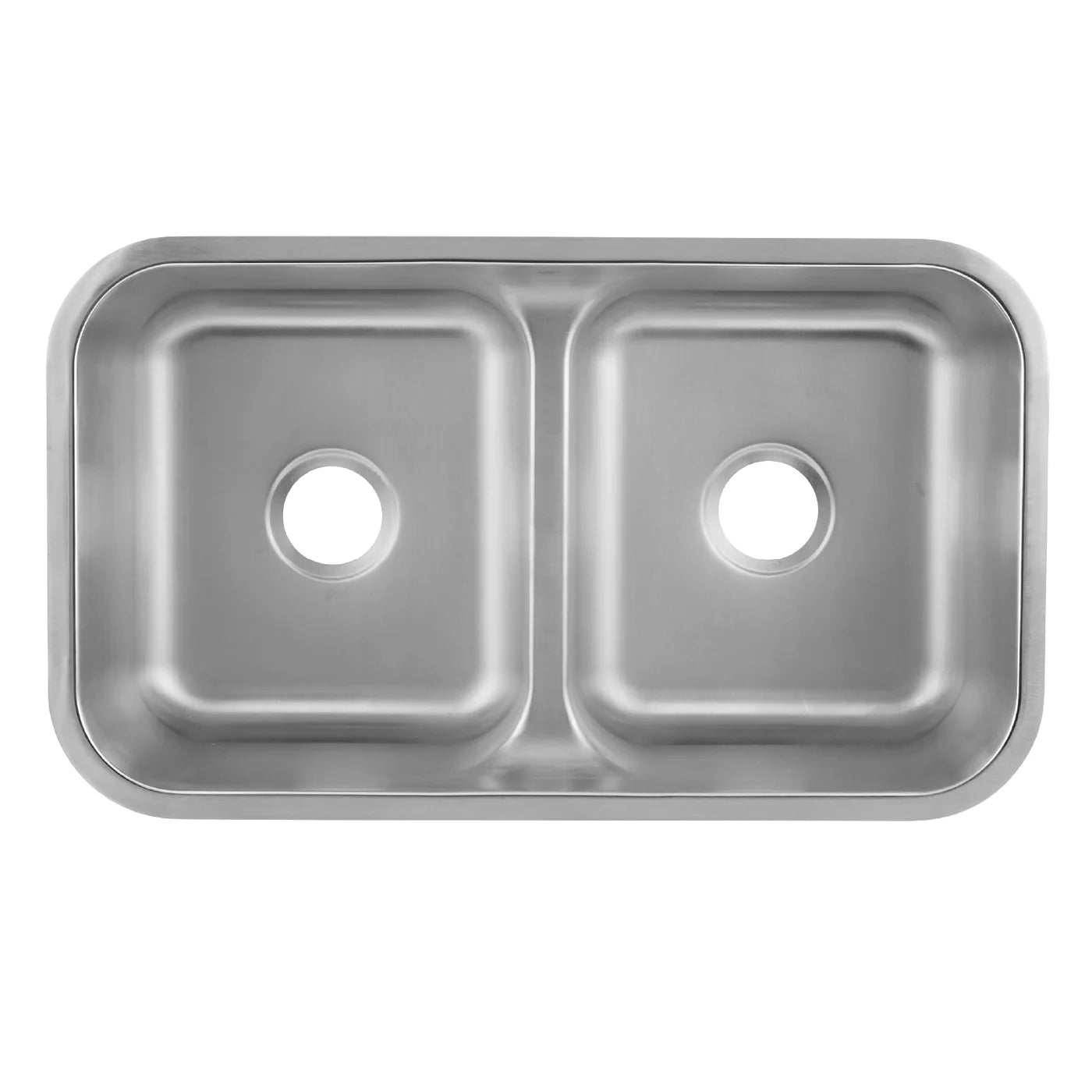 DAX Stainless Steel Undermount Double Bowl Kitchen Sink DAX-3218