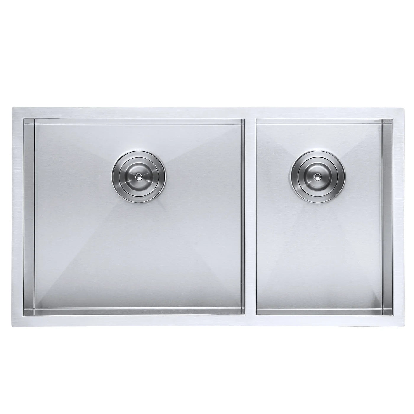 DAX Stainless Steel Undermount Double Bowl Kitchen Sink DAX-SQ-3218