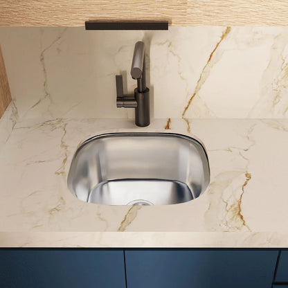 DAX Stainless Steel Undermount Single Bowl & Kitchen Sink DAX-1816