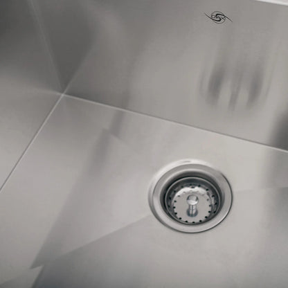 DAX Stainless Steel Undermount Single Bowl Kitchen Sink DAX-SQ-2318