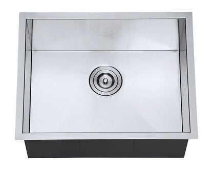 DAX Stainless Steel Undermount Single Bowl Kitchen Sink DAX-SQ-2318