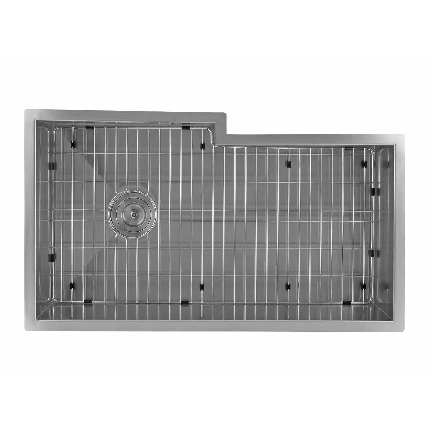 DAX Stainless Steel Undermount Single Bowl Kitchen Sink DAX-SQ-3420F