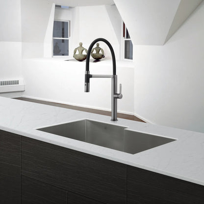 DAX Stainless Steel Undermount Single Bowl Kitchen Sink DAX-SQ-3420F