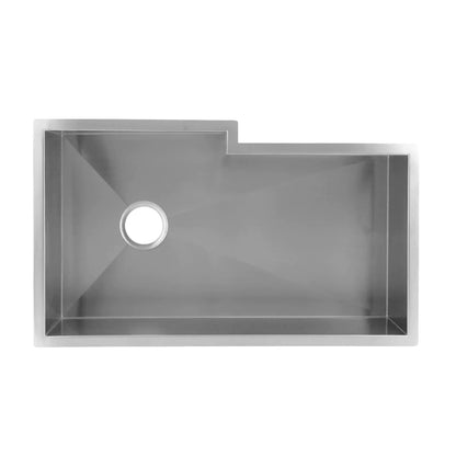 DAX Stainless Steel Undermount Single Bowl Kitchen Sink DAX-SQ-3420F