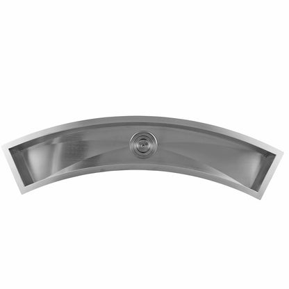 DAX Stainless Steel Undermount Single Bowl Kitchen Sink DAX-SQ-4512-C