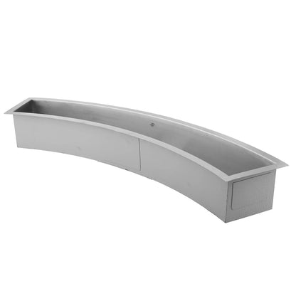 DAX Stainless Steel Undermount Single Bowl Kitchen Sink DAX-SQ-4512-C
