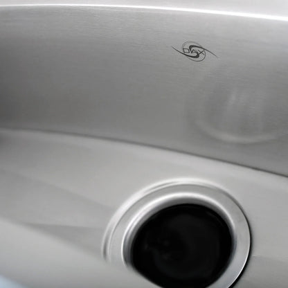 DAX Stainless Steel Undermount Single Bowl Kitchen Sink DAX-SQ-4512-C