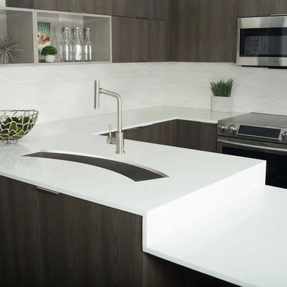DAX Stainless Steel Undermount Single Bowl Kitchen Sink DAX-SQ-4512-C
