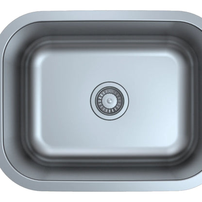 DAX Stainless Steel Undermount Single Bowl Kitchen Sink DX-2317A