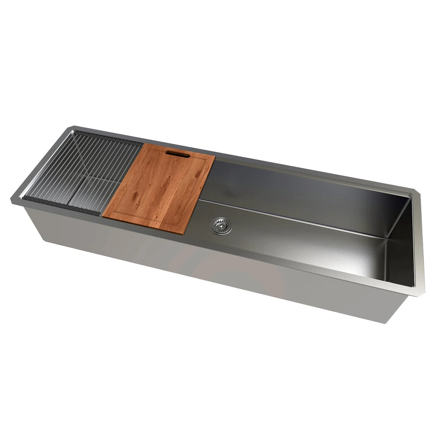 DAX Stainless Steel Undermount Single Bowl Kitchen Sink DX-WS5919-R10