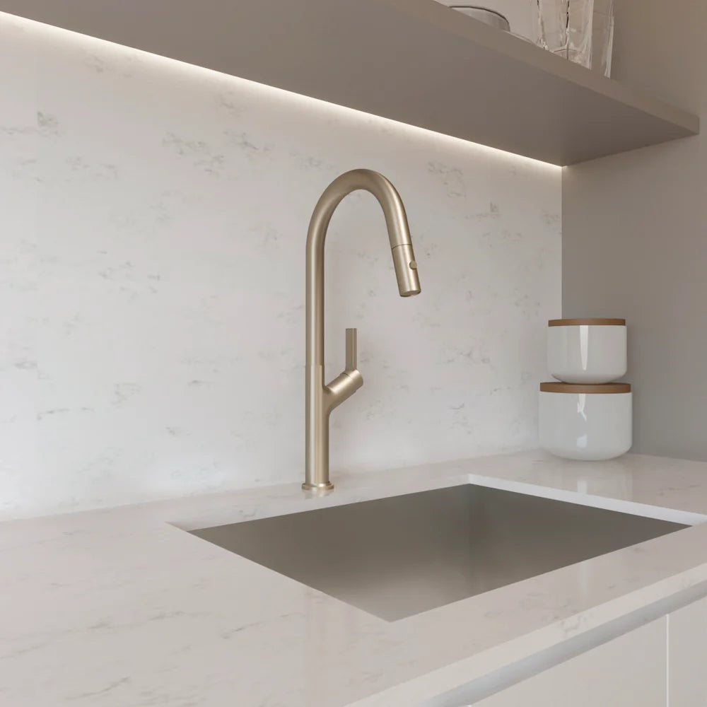 DAX Single Handle Pull Out Kitchen Faucet (DAX-8219) Sale price