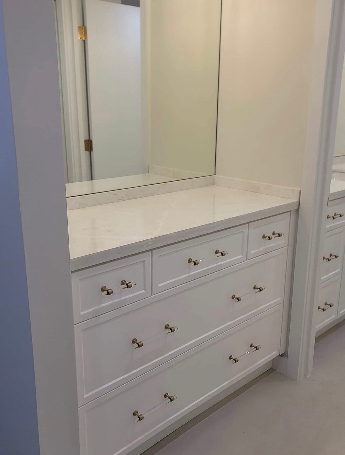 Ana Custom White Bathroom Vanity