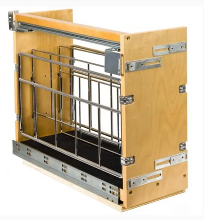 "No Wiggle" Soft-close Tray Divider Pullout