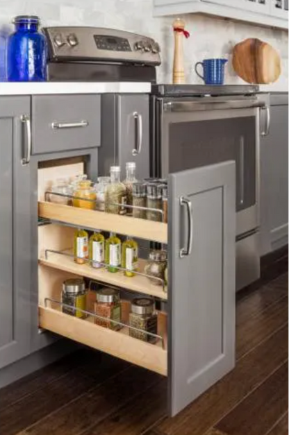 8" "No Wiggle" Soft-Close Under Drawer Base Pullout