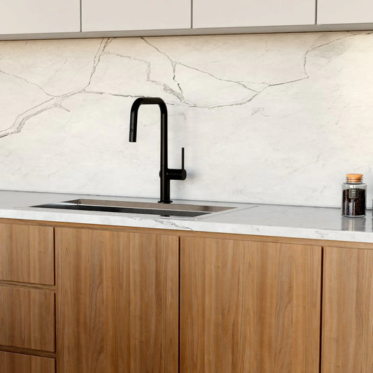 DAX Single Handle Pull Out Kitchen Faucet (DAX-8020007)