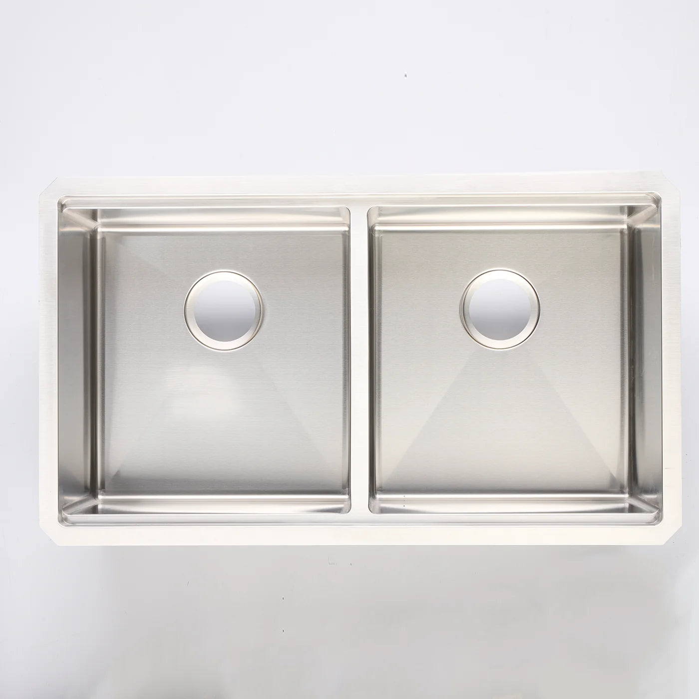 DAX Workstation Double Bowl Undermount Kitchen Sink 32 x 19 - R10 - 18G. Accessories Included